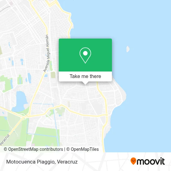 Motocuenca Piaggio map