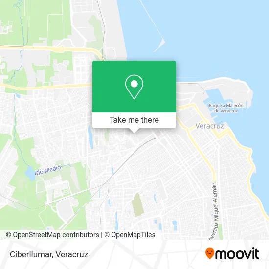 Ciberllumar map