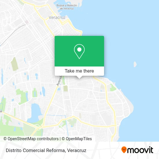 Distrito Comercial Reforma map