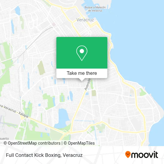 Full Contact Kick Boxing map