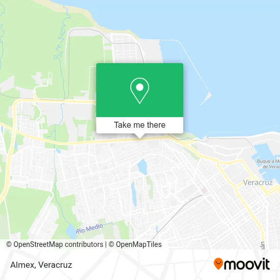 Almex map