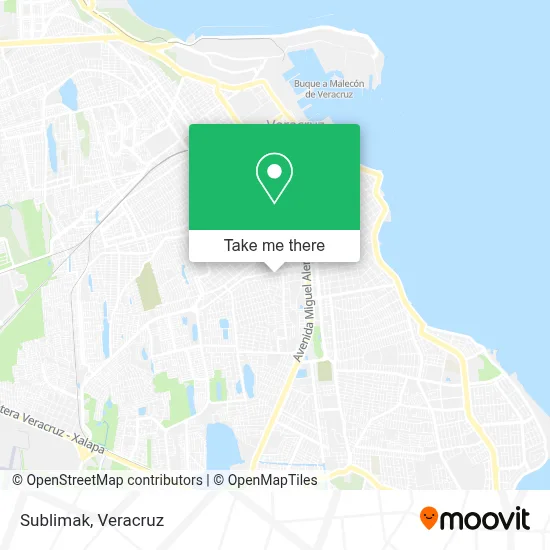 Sublimak map