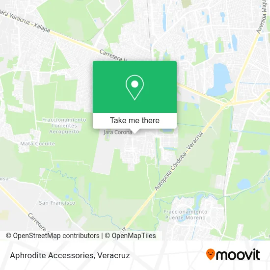 Aphrodite Accessories map