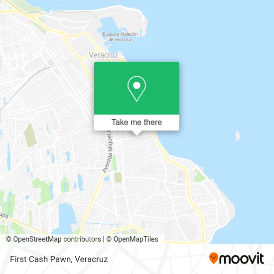 First Cash Pawn map