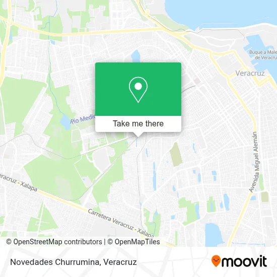 Novedades Churrumina map