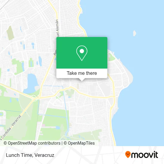 Lunch Time map