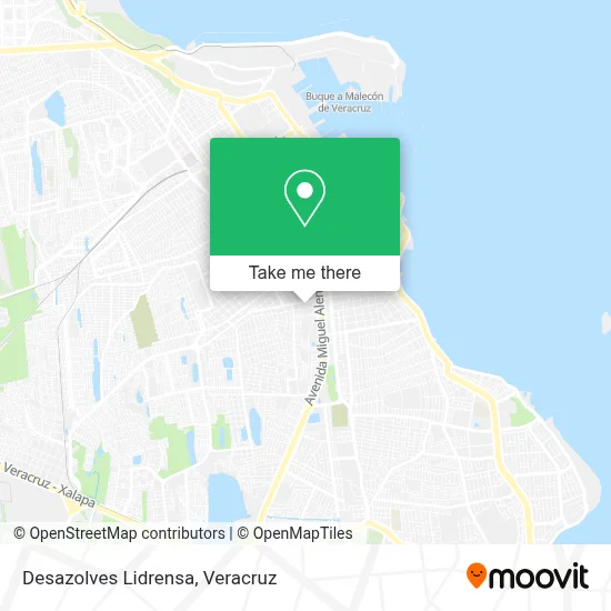 Desazolves Lidrensa map