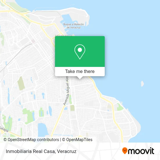 Inmobiliaria Real Casa map