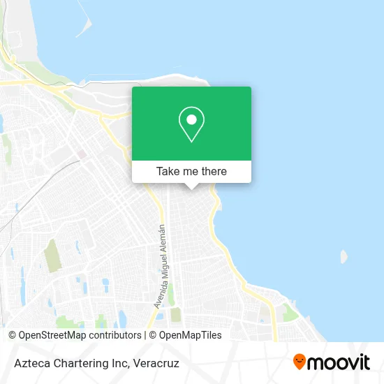 Azteca Chartering Inc map