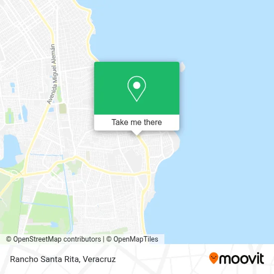 Rancho Santa Rita map