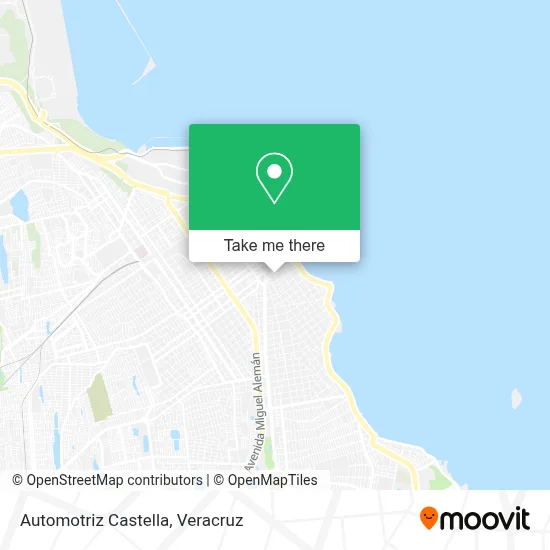 Automotriz Castella map