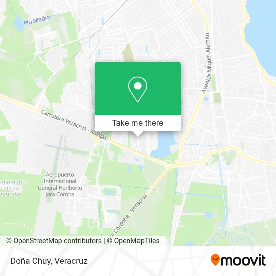 Doña Chuy map