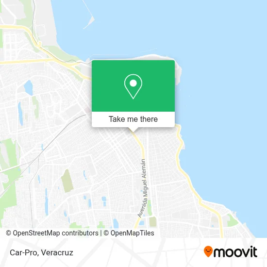 Car-Pro map
