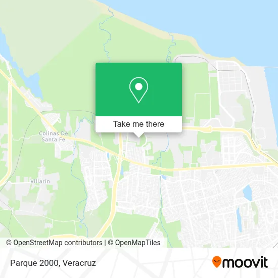 Parque 2000 map