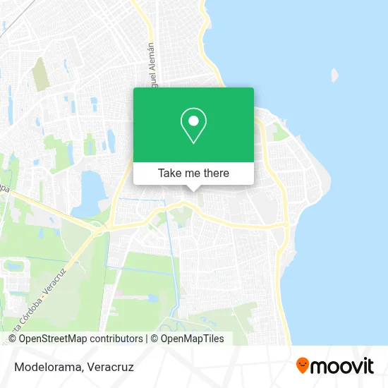 Modelorama map