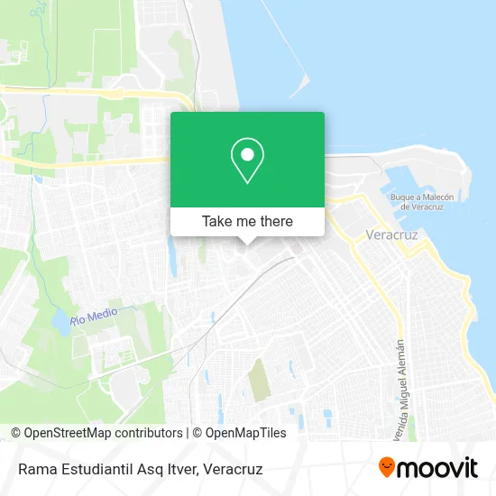Rama Estudiantil Asq Itver map