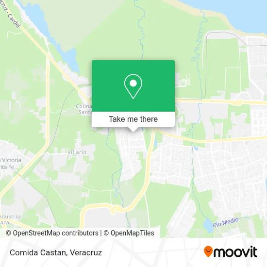 Comida Castan map