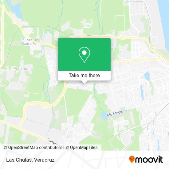 Las Chulas map