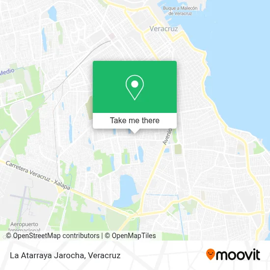 La Atarraya Jarocha map