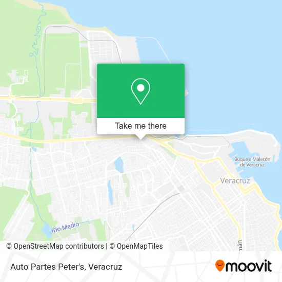 Auto Partes Peter's map