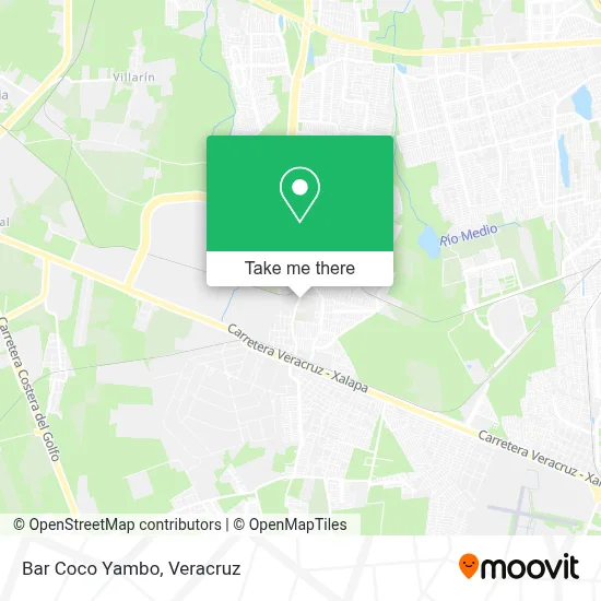 Bar Coco Yambo map