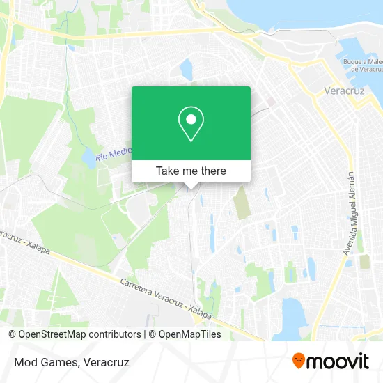 Mod Games map