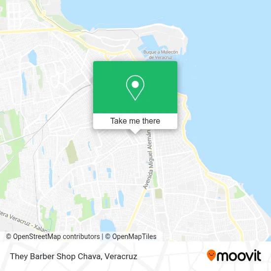 They Barber Shop Chava map