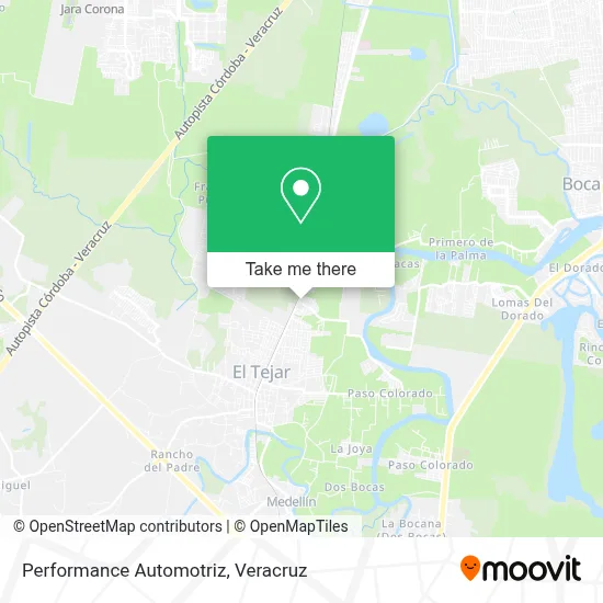 Performance Automotriz map