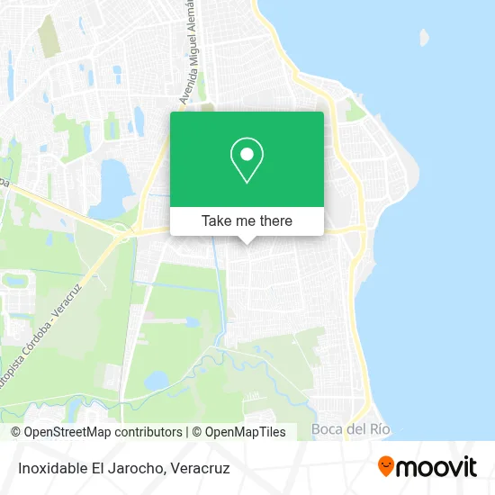 Inoxidable El Jarocho map