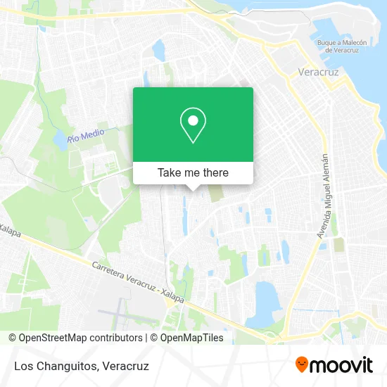 Los Changuitos map