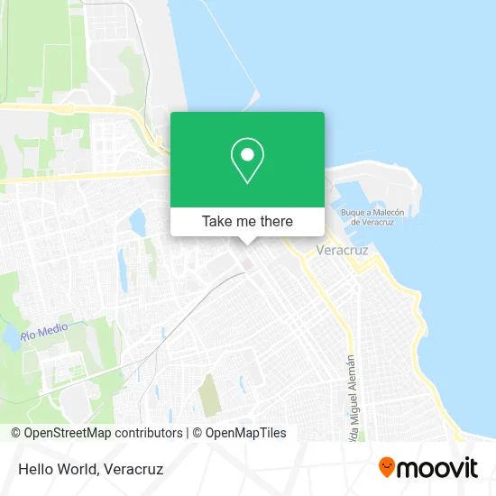 Hello World map