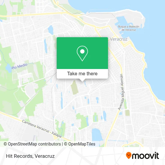 Hit Records map