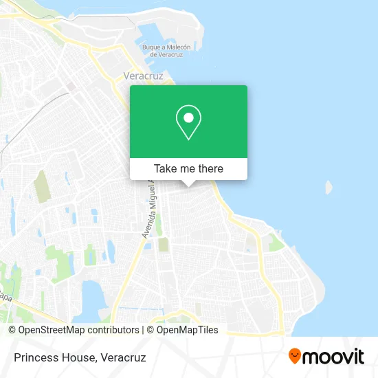 Princess House map