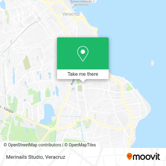 Merinails Studio map