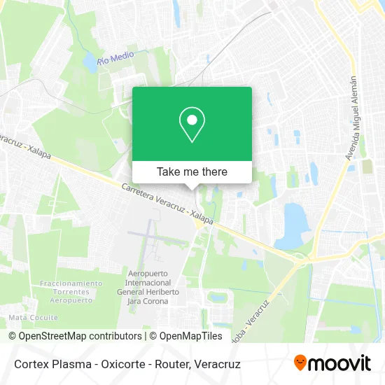 Cortex  Plasma - Oxicorte - Router map