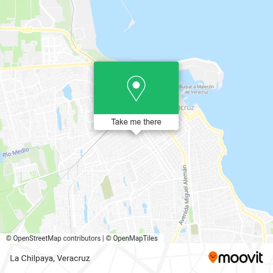 La Chilpaya map