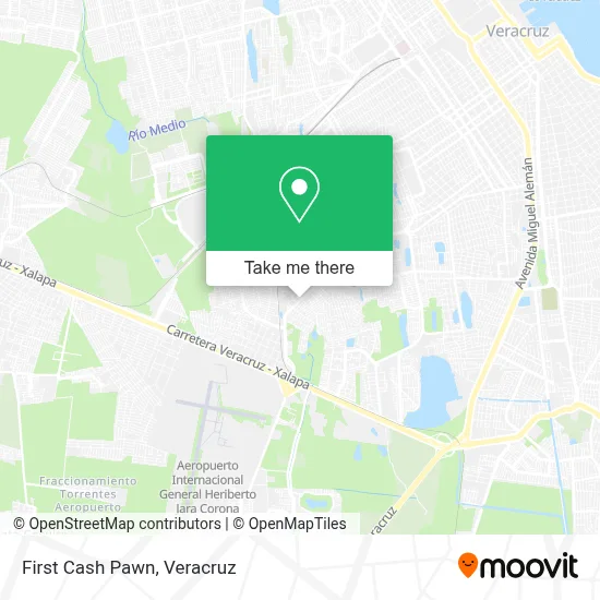First Cash Pawn map