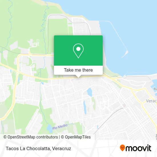 Tacos La Chocolatta map