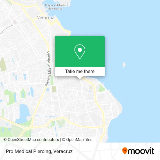 Pro Medical Piercing map