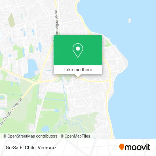 Go-Sa El Chile map