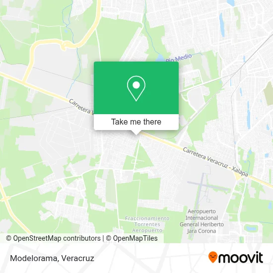 Modelorama map