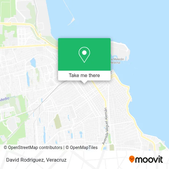 David Rodriguez map
