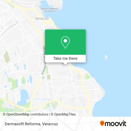 Dermasoft Reforma map