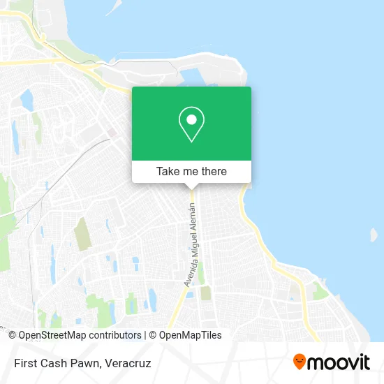 First Cash Pawn map