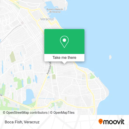 Boca Fish map