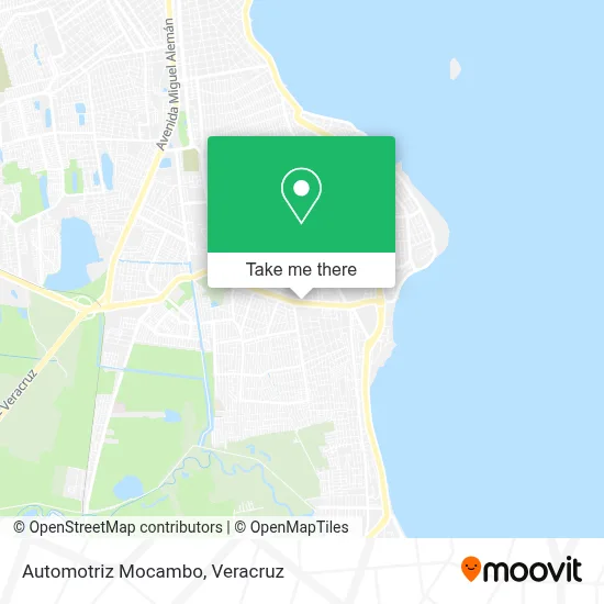 Automotriz Mocambo map