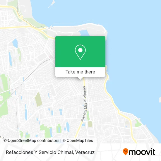 Refacciones Y Servicio Chimal map