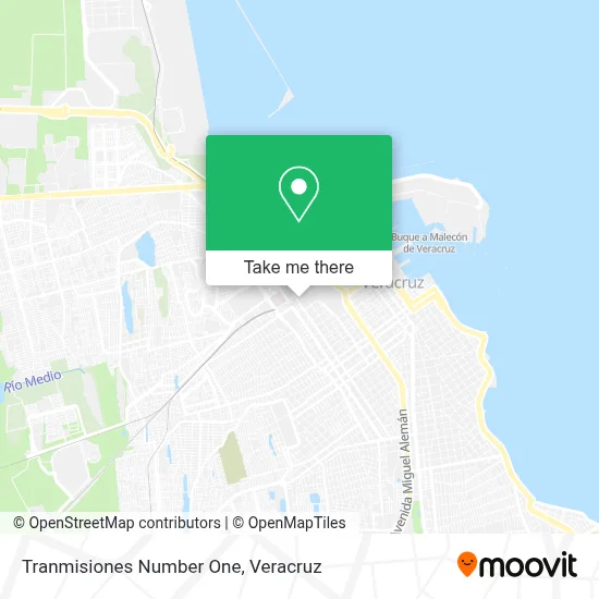 Tranmisiones Number One map