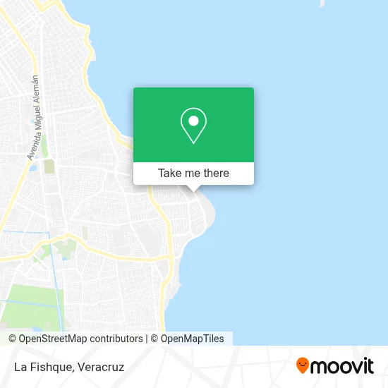 La Fishque map