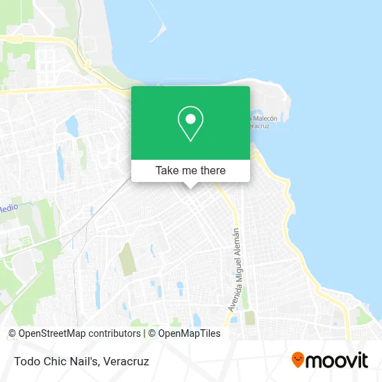 Todo Chic Nail's map